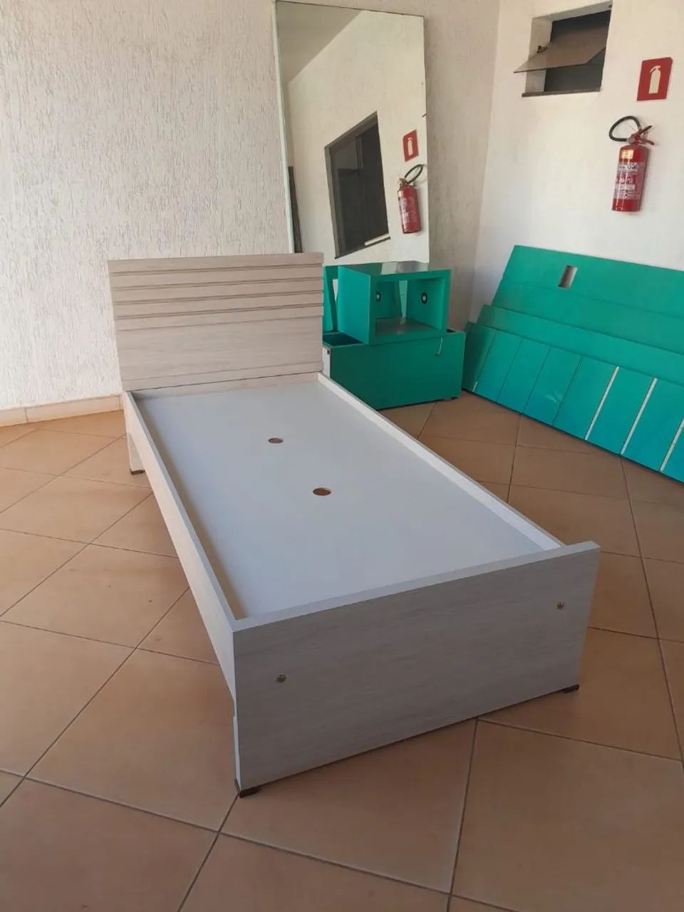 Cama solteira MDF - Foto 2
