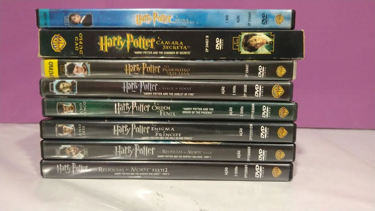 Dvd coleção Harry Potter 8 filmes - Foto 2