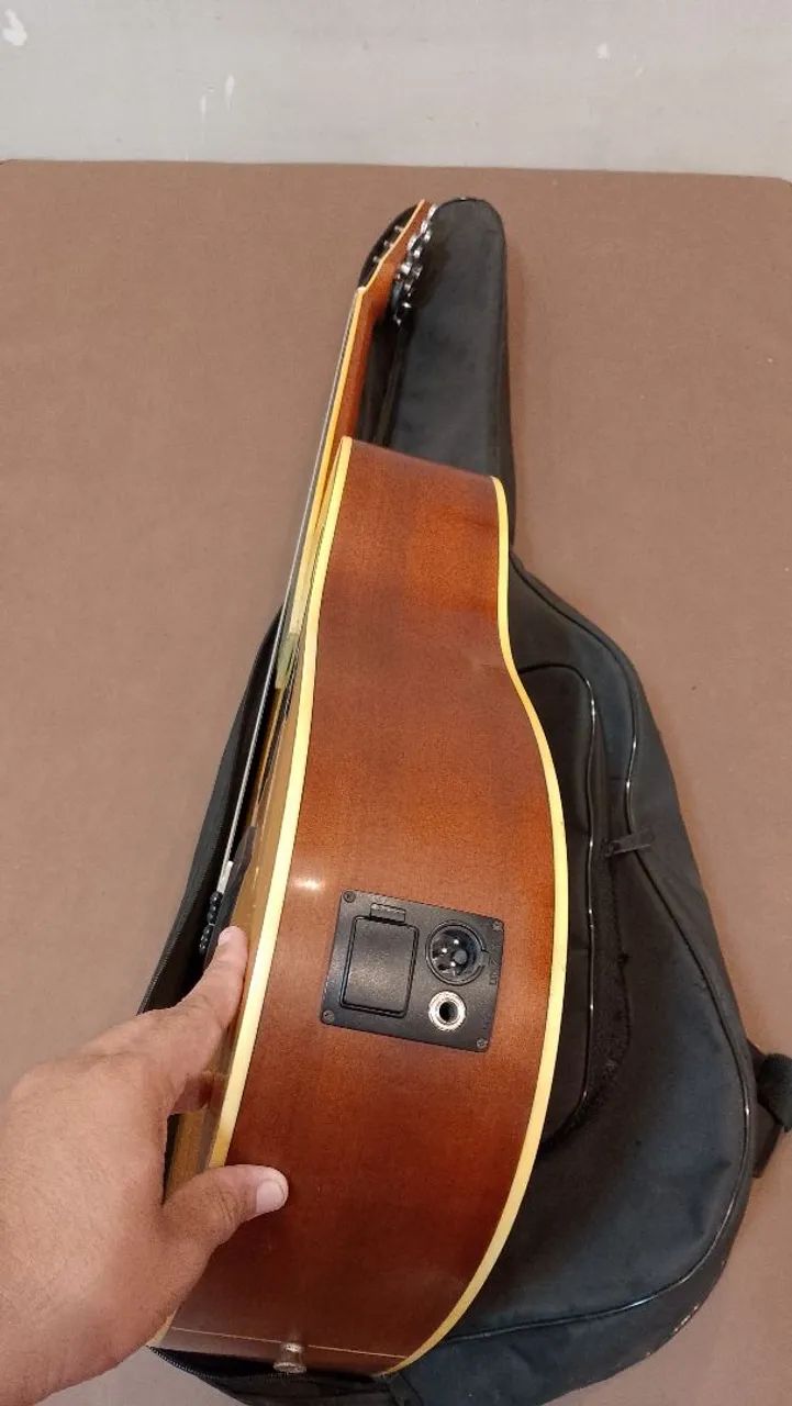 Violão Folk Michael VM925 + Bag Acolchoada (FAÇO A ENTREGA) - Foto 4