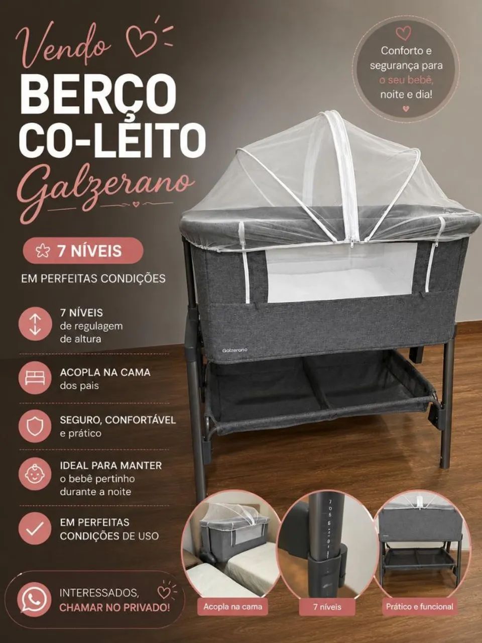 Berço portátil  - Foto 3