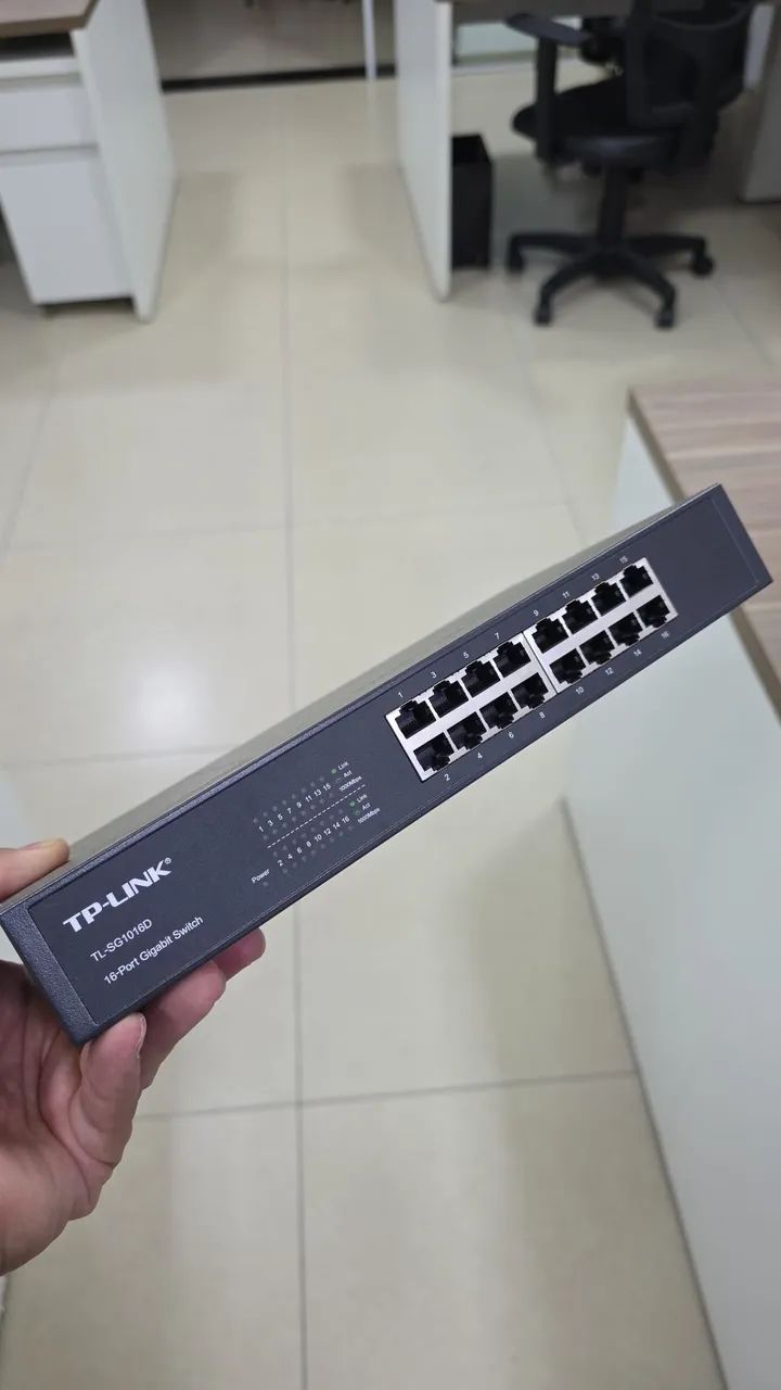 TP-LINK TL-SG1016D 16-Port Gigabit - Foto 2