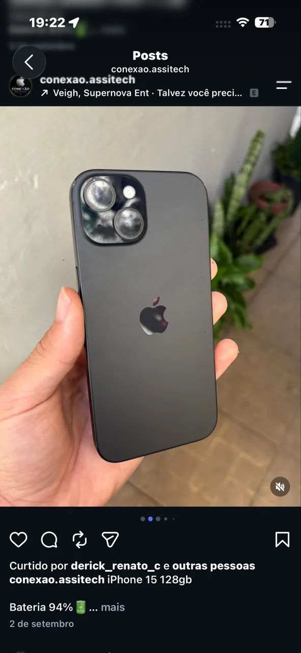 IPHONE 15 128g