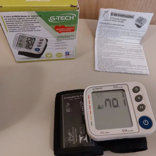 Aparelho Medidor de Pressão G-Tech  - Foto 2