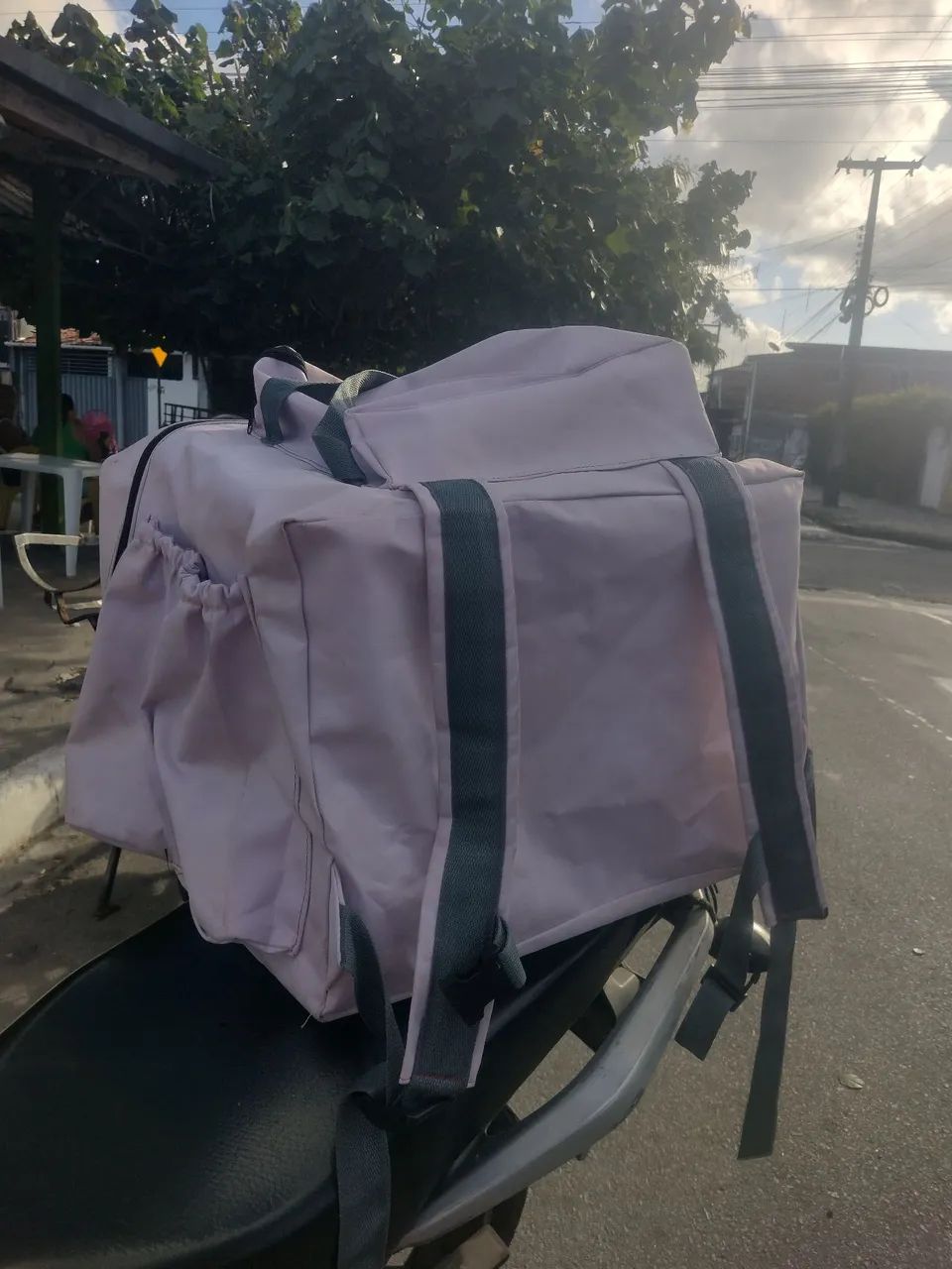 Bag entregador lilaz claro  - Foto 2