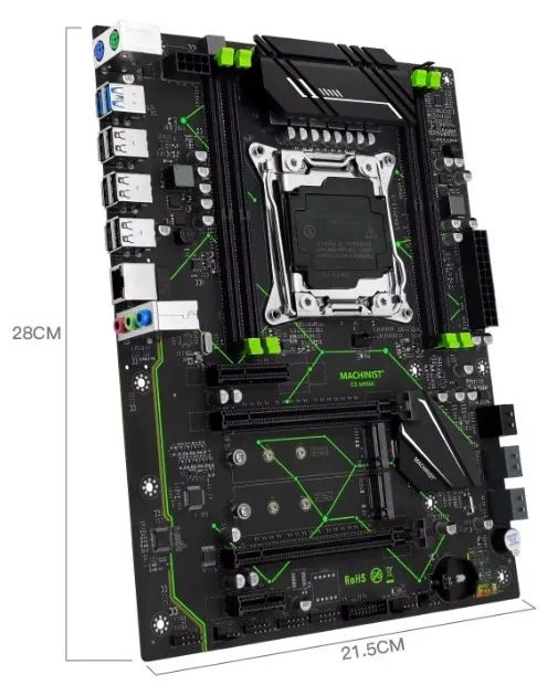 Kit X99 - Placa Mãe Machinist Mr9a+e5 2680v4+32gb Ddr4 - Foto 3