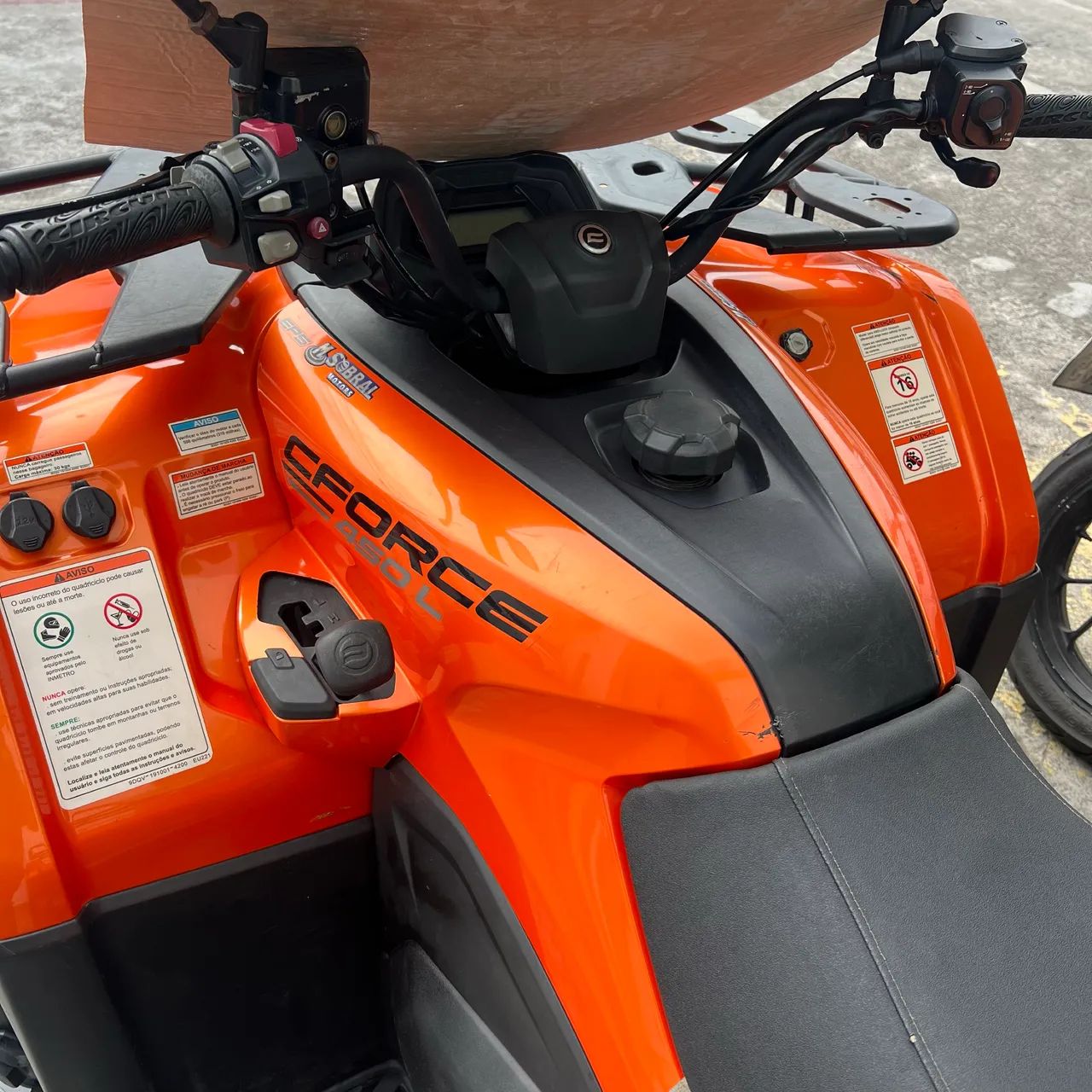 QUADRICILO CFORCE NEW 450L 2024 - Foto 3