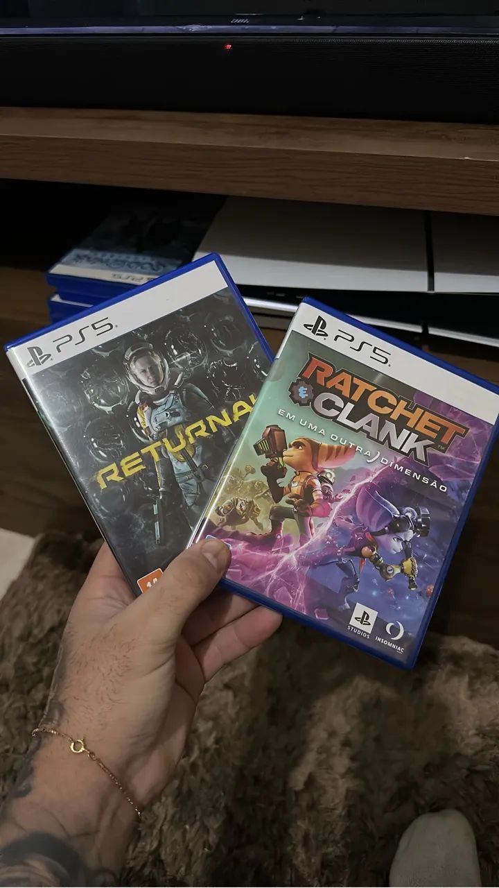 Returnal e Ratchet Clank PS5 PlayStation 5