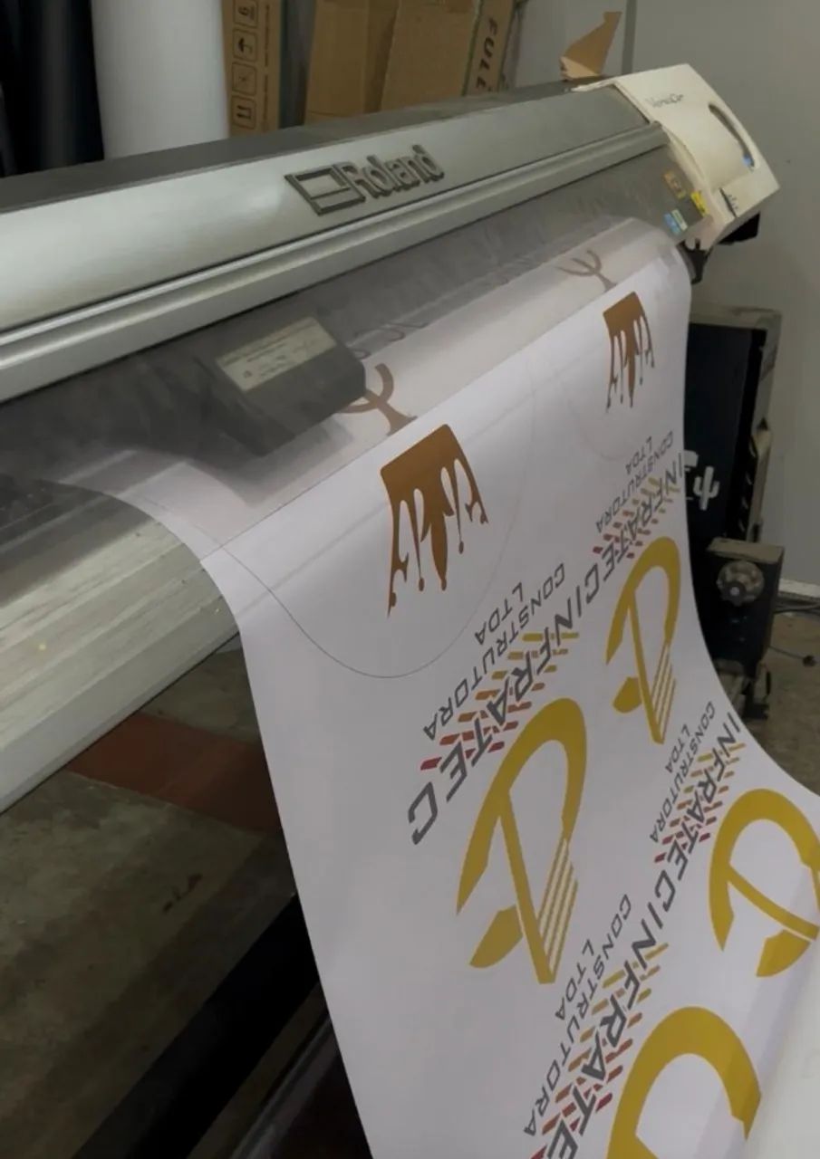 Plotter de Impressão TOP Roland RS 640 Funcionando