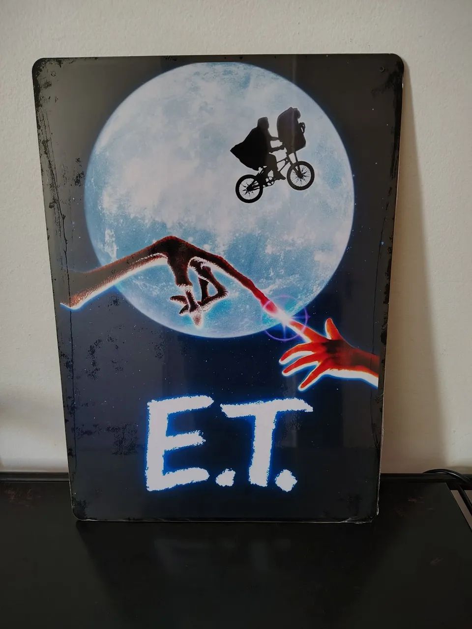 placa decorativa filme e.t. - Foto 4