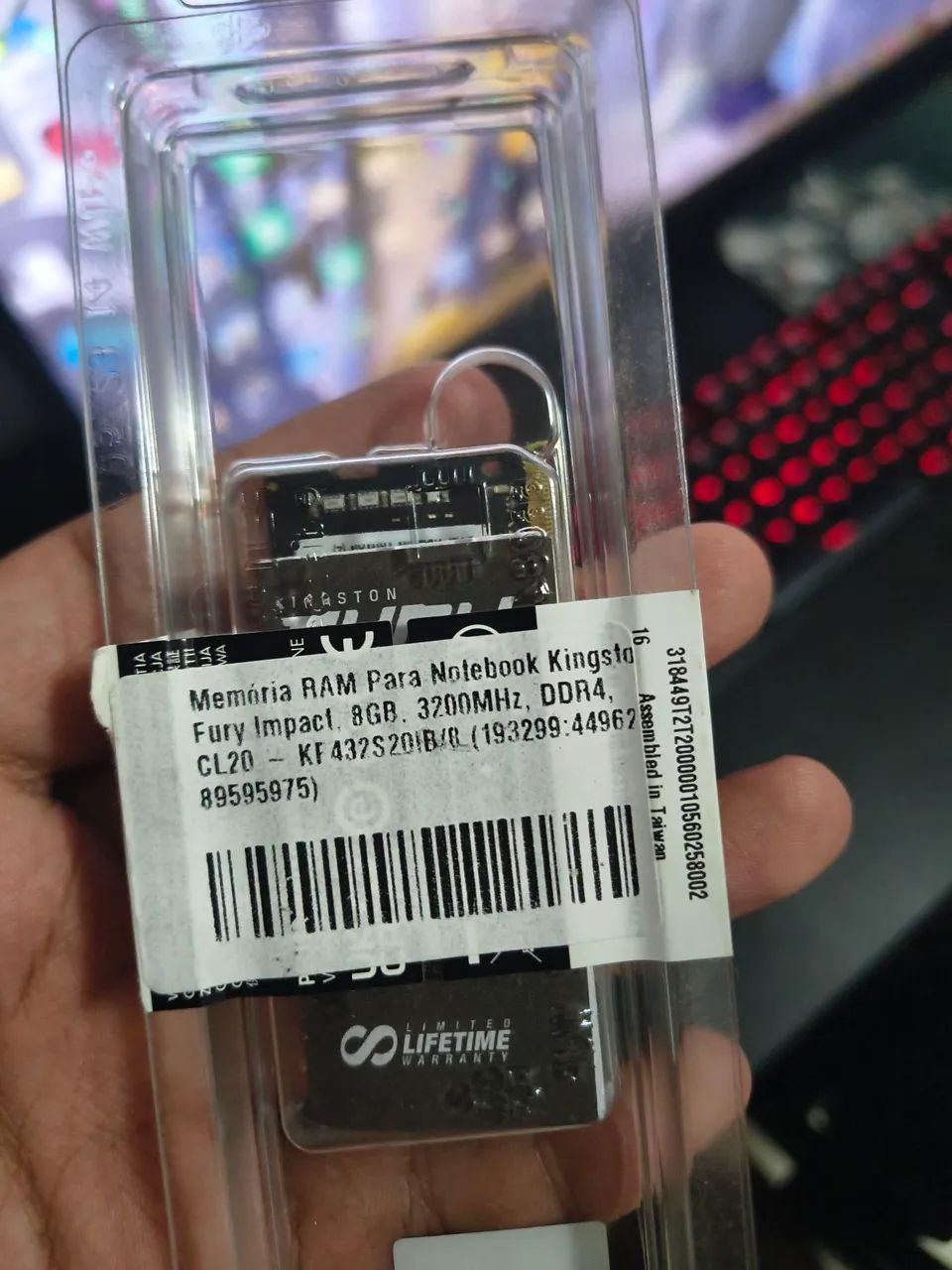 Memória RAM 8gb notebook  - Foto 2