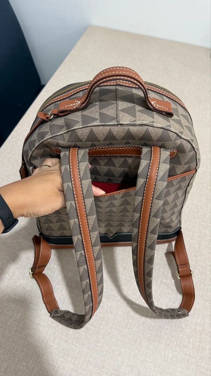 Mochila Schutz em couro  - Foto 3