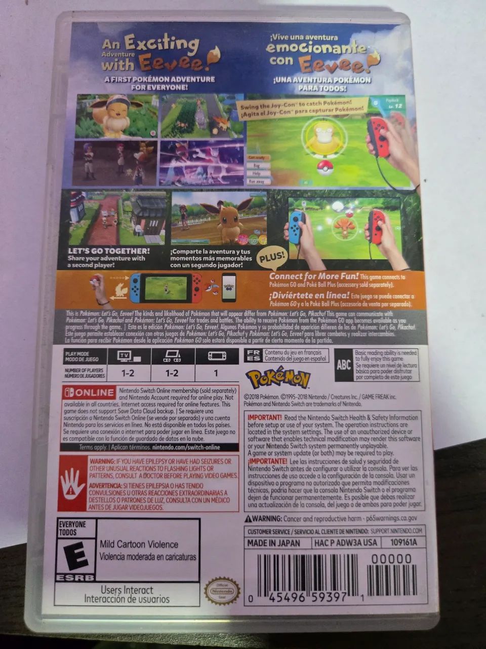 Jogo Pokemon Leta Go Eevee Switch - Foto 2