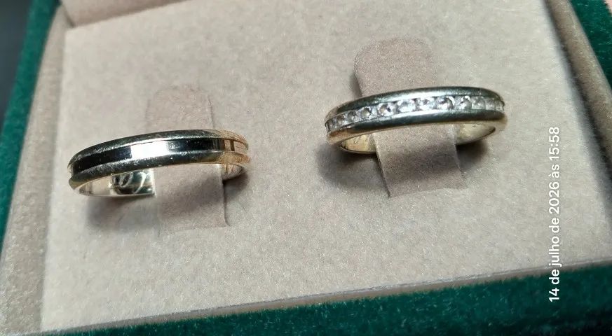 Aliança de namoro (casal) - Foto 2