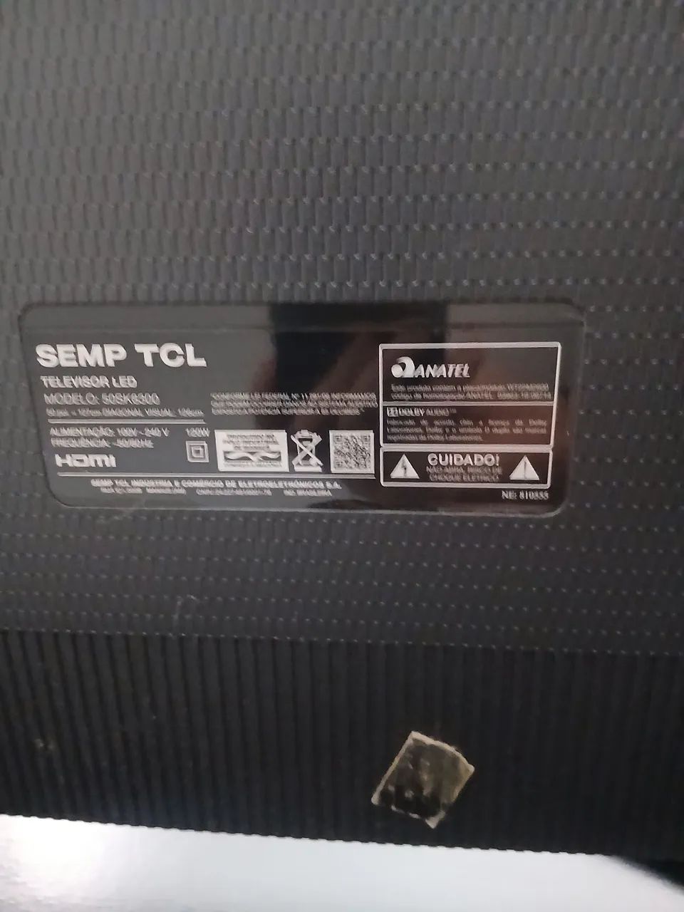 Tv Semp 50 Polegadas Seminova Impecável - Foto 5