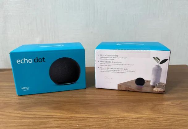 Echo Dot Alexa 5 Geração Processador Som Premium Preto - Foto 4