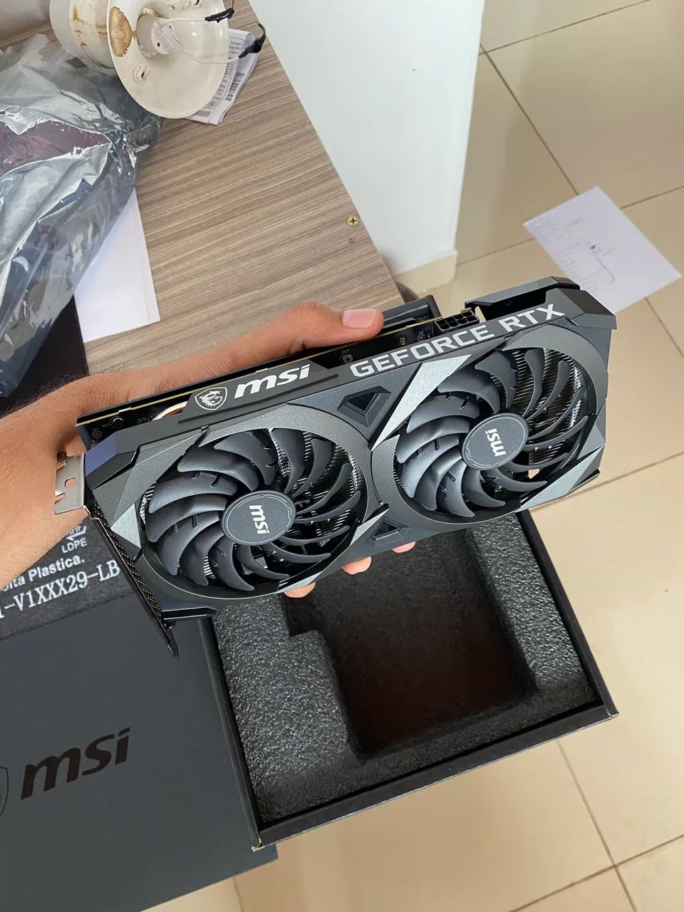 Placa de vídeo MSI RTX 3060