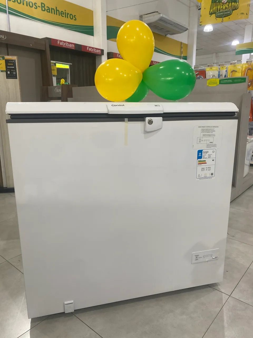 Freezer Horizontal Cônsul 1 tampa 307 Litros 220v