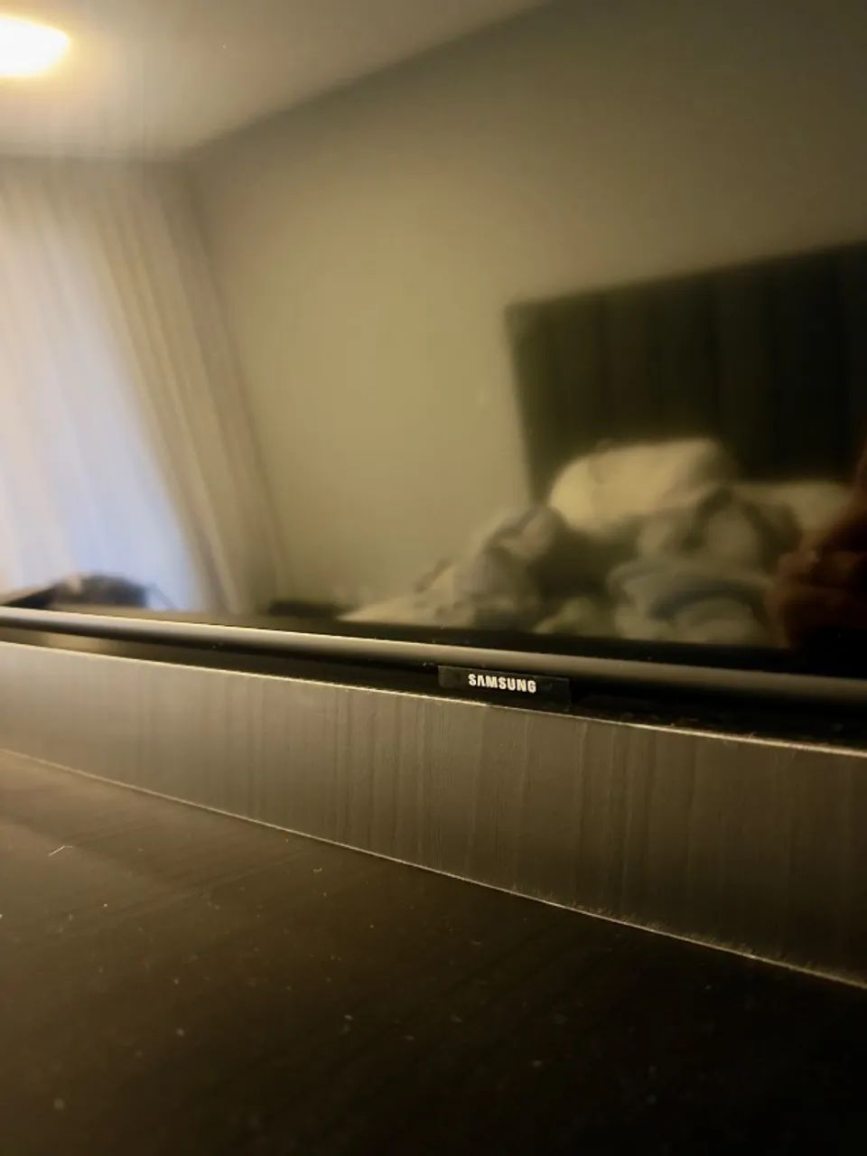 Tv Samsung com defeito + Painel em MDF - Foto 2