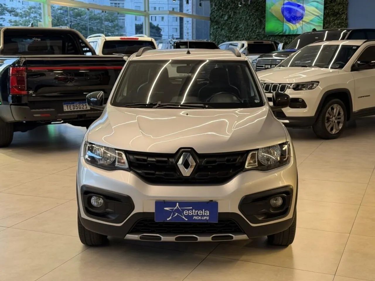 Renault Kwid Outsider 1.0 Flex 12V 5P Mec. 2020 - Foto 3