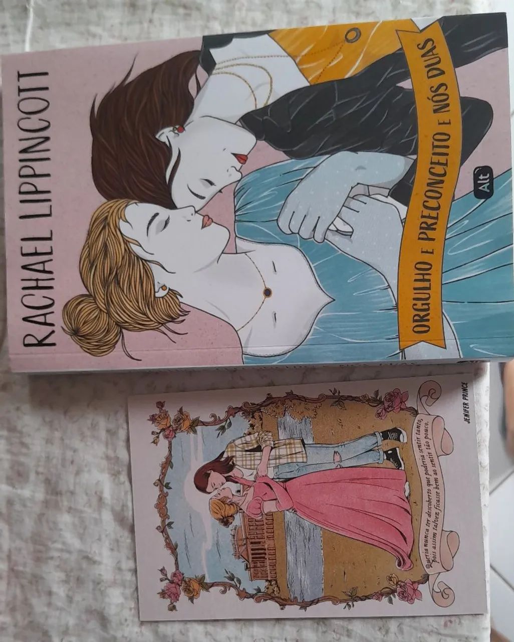 Orgulho e preconceito e nós duas livro