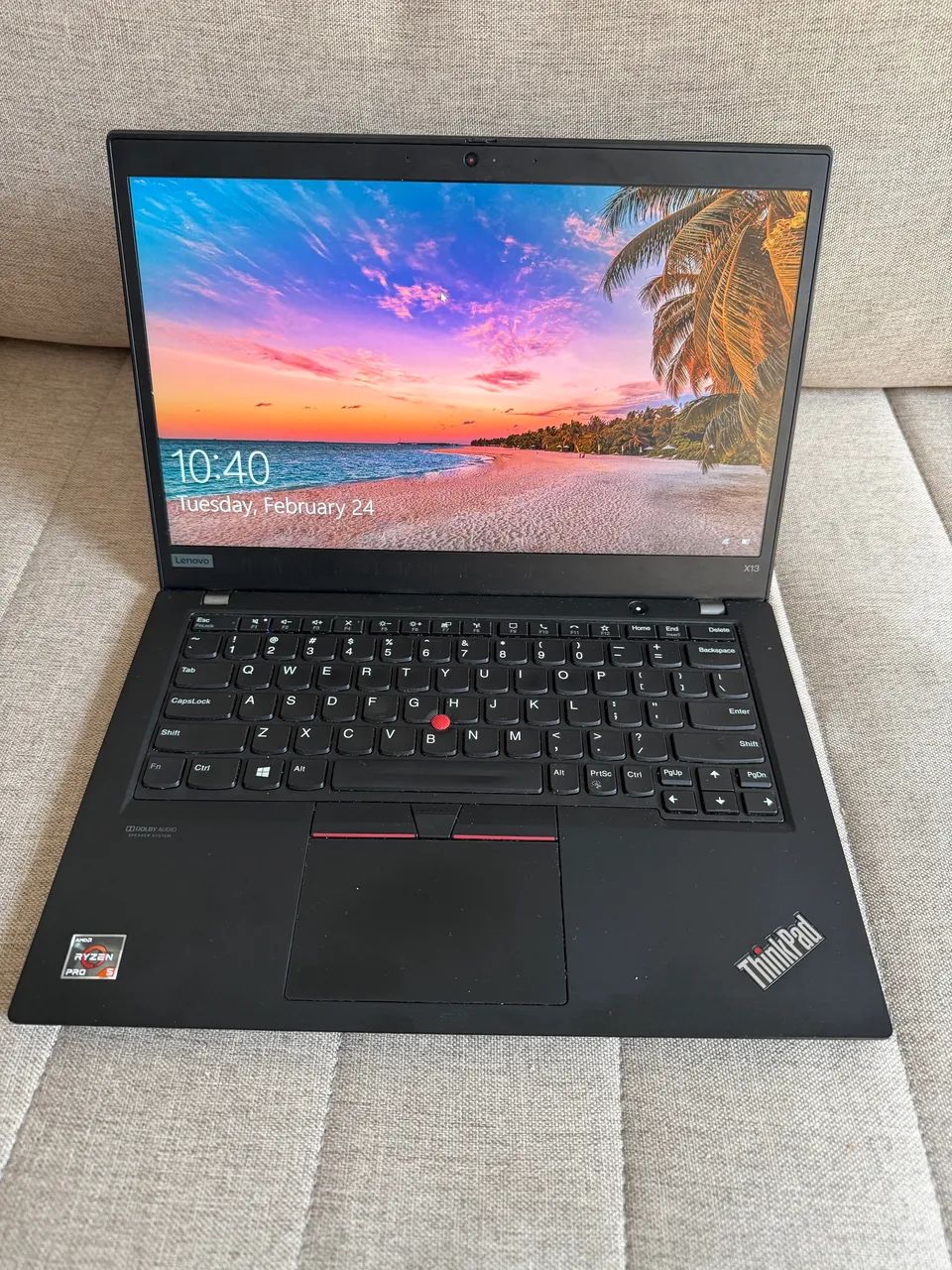 ThinkPad X13 Ryzen 5 PRO 16GB | Notebook corporativo premium