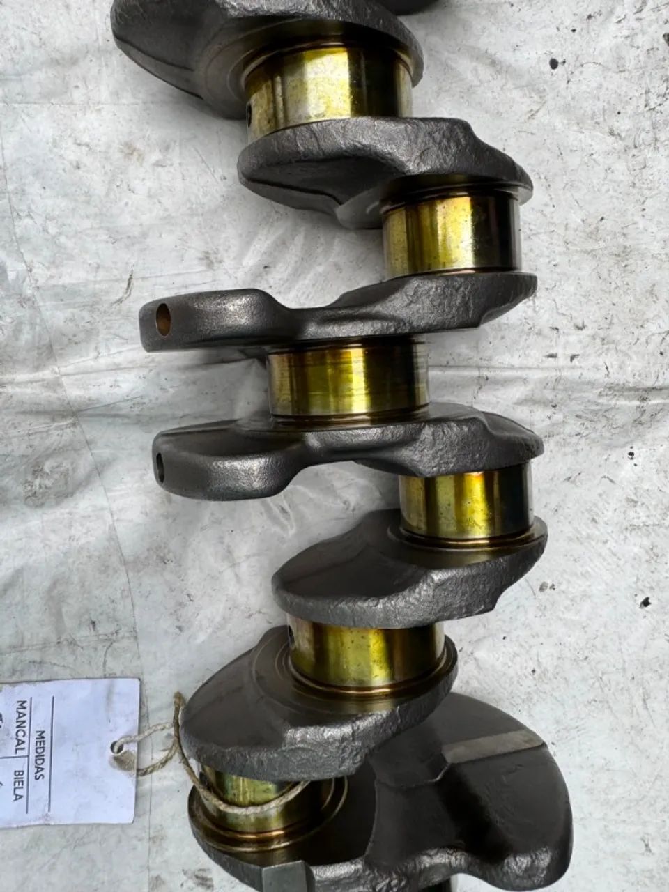 virabrequim std  hyundai hr 2,5/16v original 2013/2020 - Foto 6