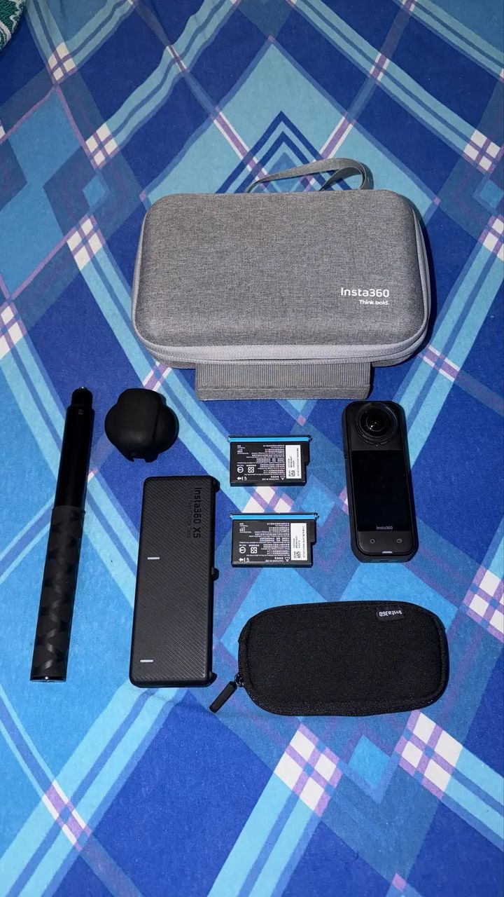 Câmera insta 360x5 - Foto 3