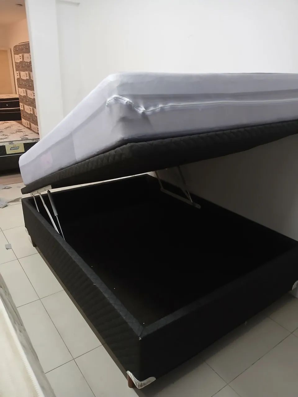 Linda cama bau e colchao de casal ( $$ 999 ) * - Foto 4