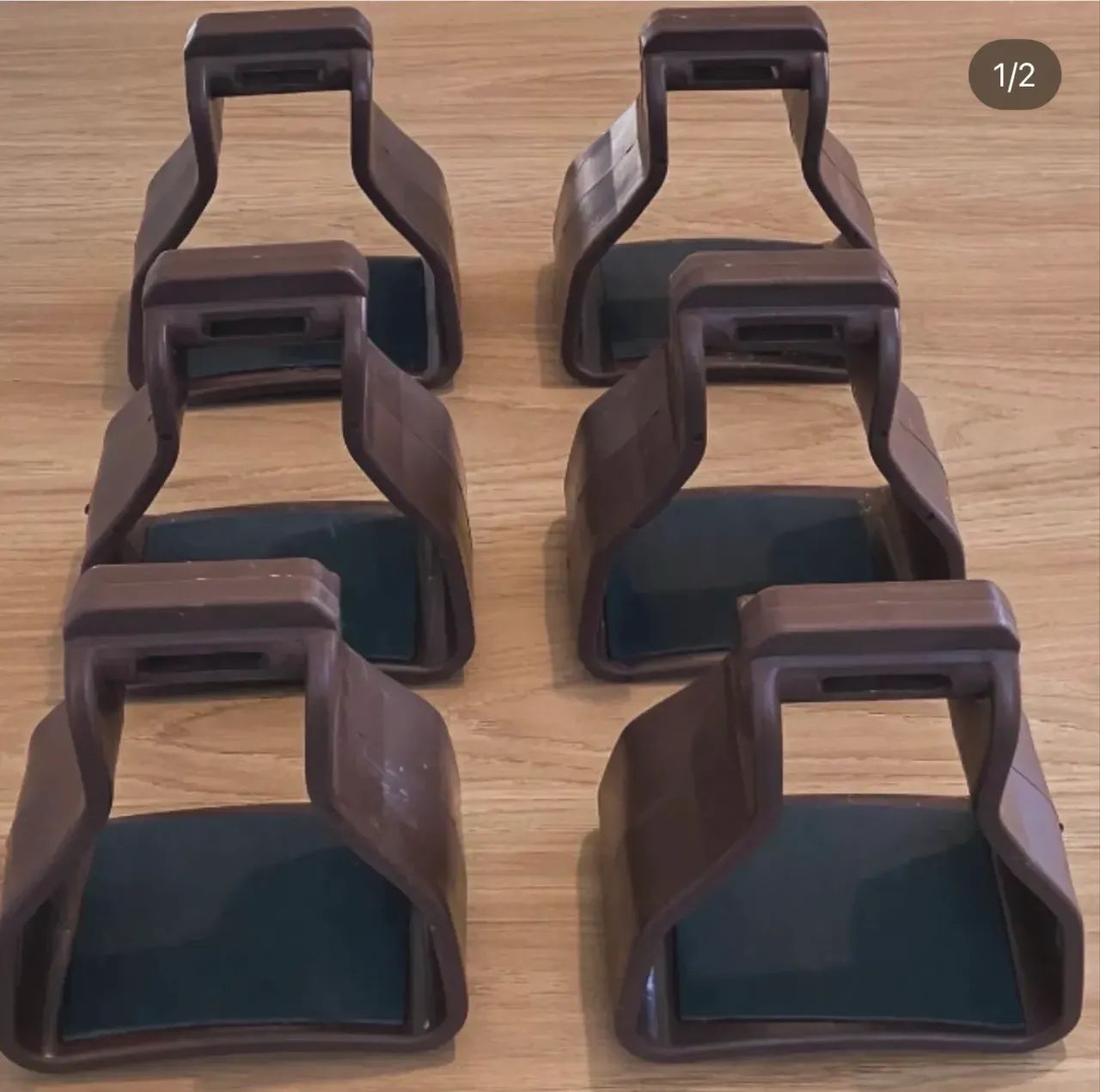 Estribo Em PVC Para Arreio Ou Selas Com Antiderrapante - Foto 2