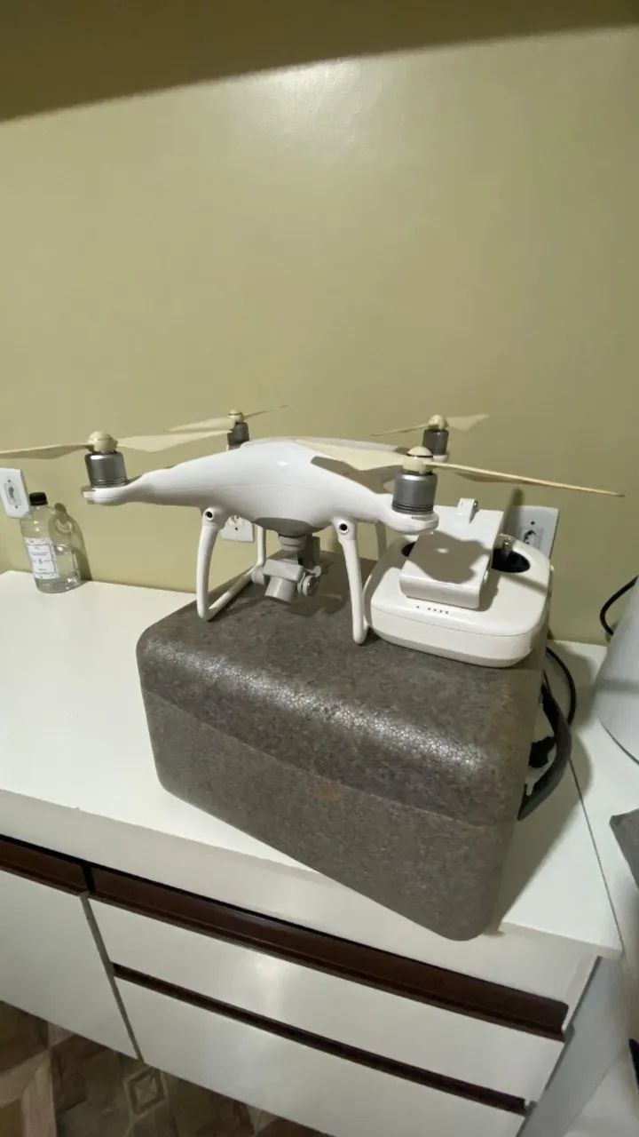 Drone Dji Phantom 4 4k Branco - Foto 3