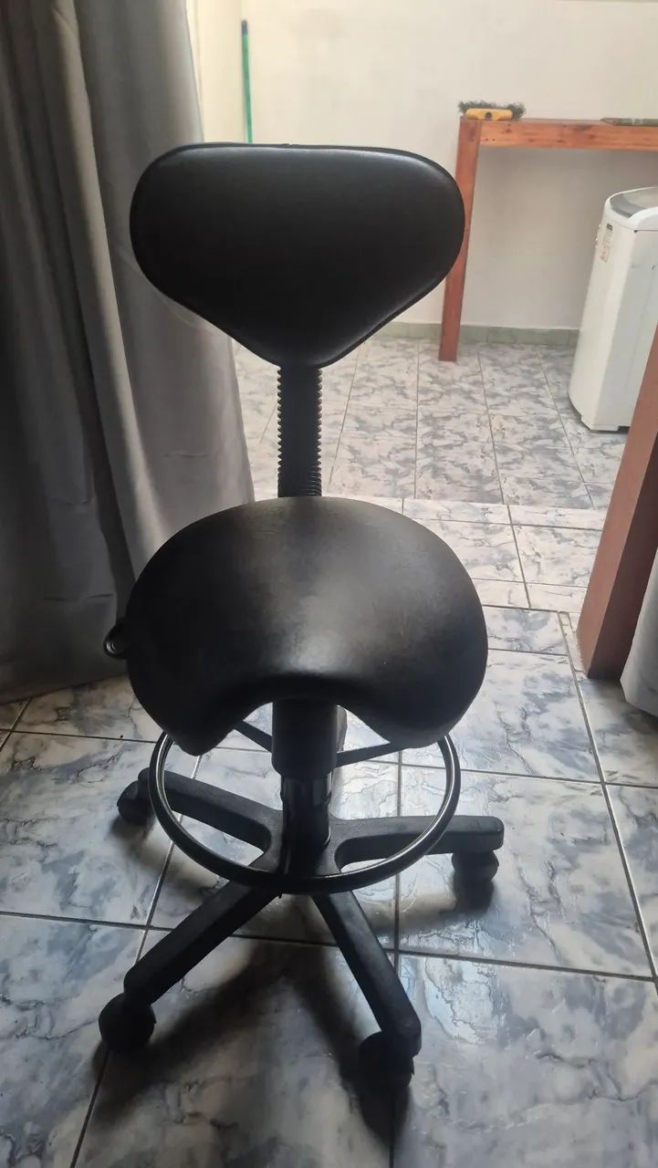 Cadeira mocho sela com regularem de altura  - Foto 2