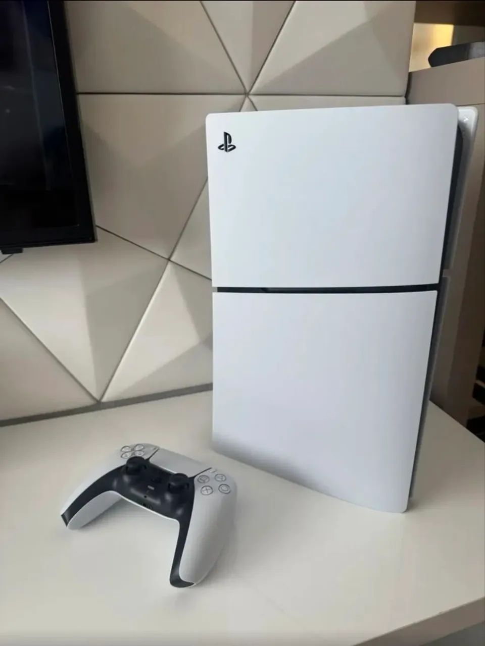 Ps5 slim com caixa na garantia 