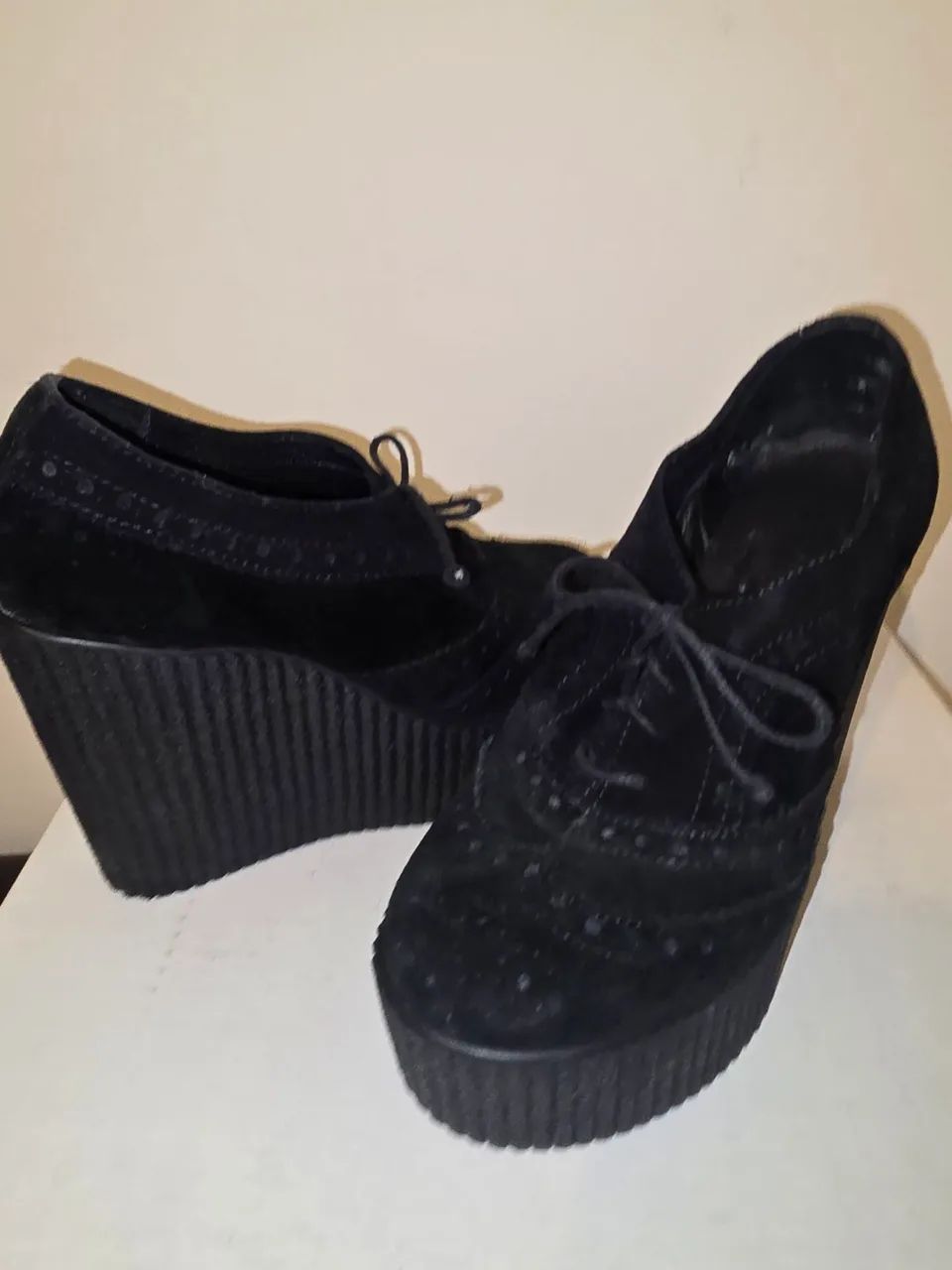 Sapato plataforma preto  - Foto 4