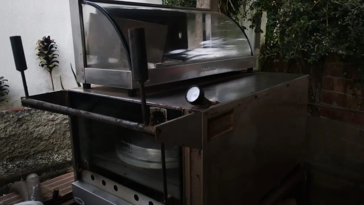 Forno pra pizza & estufa de salgados  - Foto 2