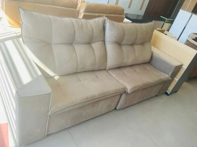 SPFÁ RETRATIL E RECLINAVEL 2.50 MT NOVO 