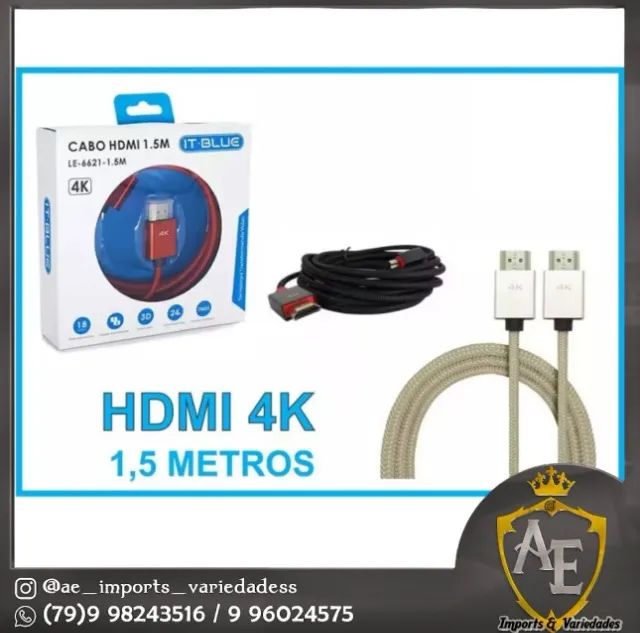 cabo hdmi 