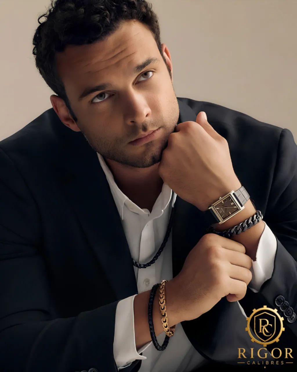 Relógio Masculino Bulova Sutton Retangular 96B443: Safira, Quartzo, Cinza - Foto 5