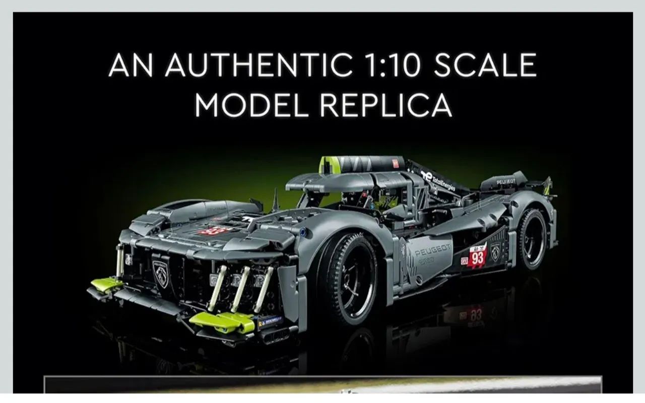 Lego Peugeot 9X8 24h Lê Mans - Hobbies e coleções - Chácaras Lidia