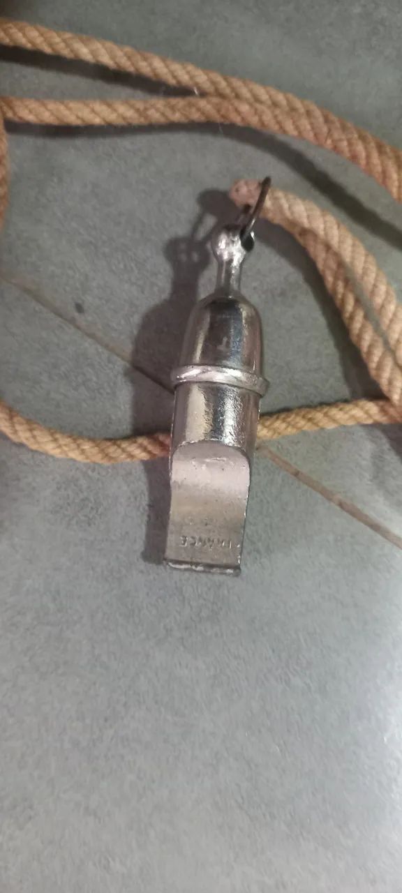Apito francês antigo  - Foto 2