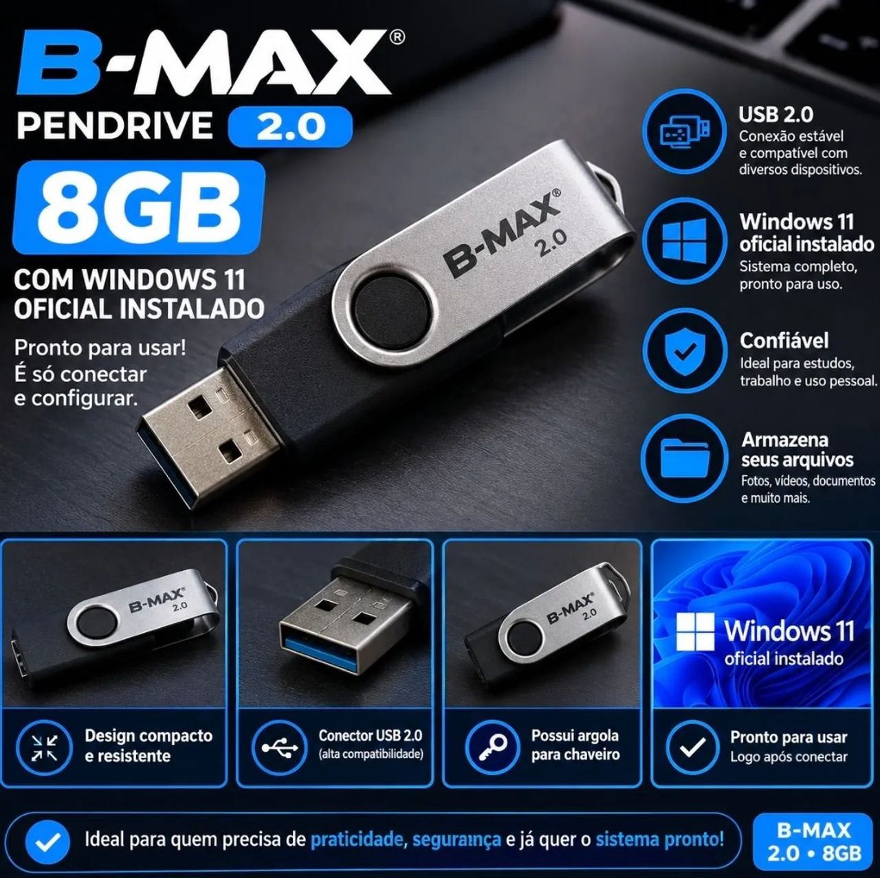 Pendrive bootável - Windows 11