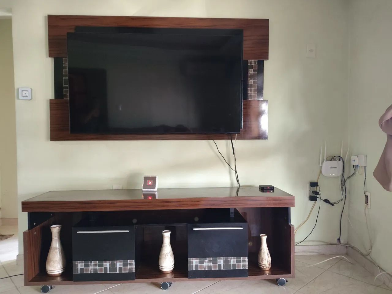 Rack com painel pra TV até 65 polegadas - Foto 3