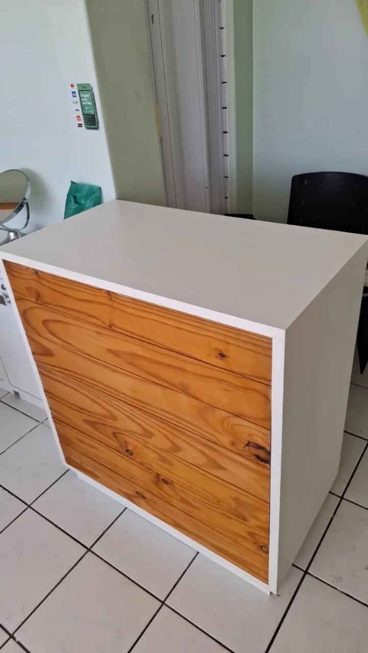 Balcão com gaveteiro em Mdf e pinos projetado  - Foto 3