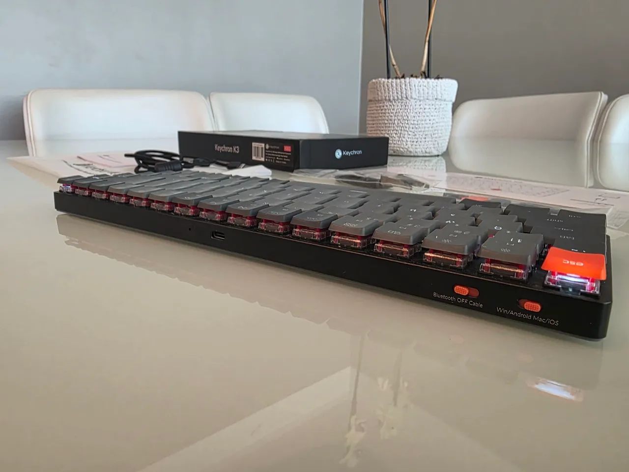 Teclado Keychron k3 v2 - Foto 4
