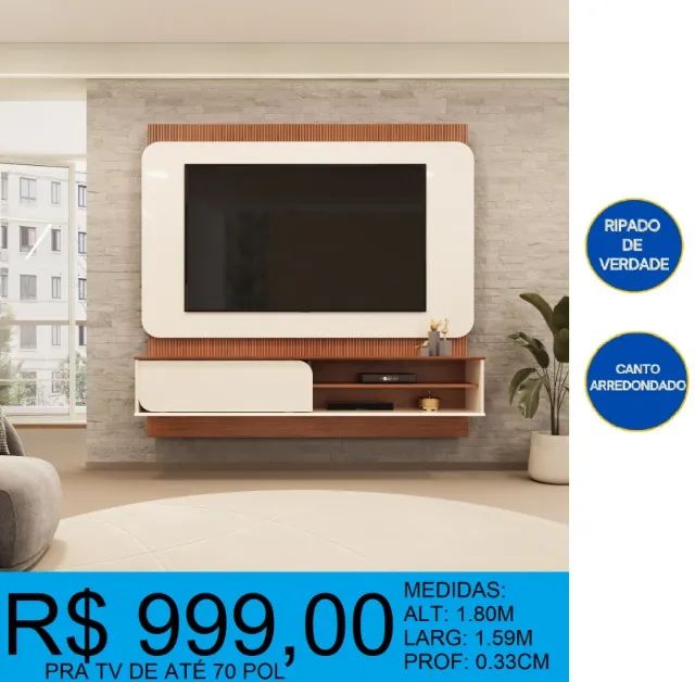 PAINEL PRONTA ENTREGA COM MONTAGEM GRATUITA 