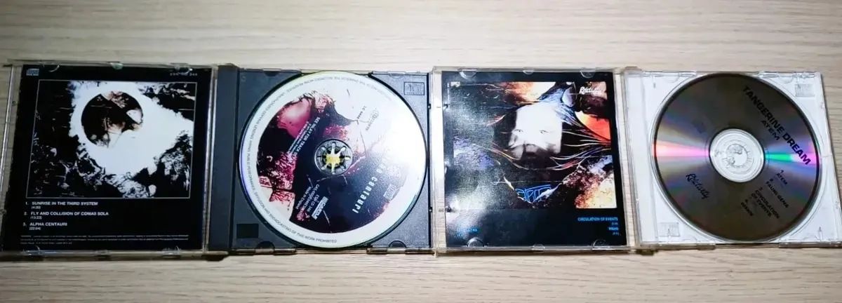 Cds Tangerine Dream - Alpha Centauri + Atem - Foto 2