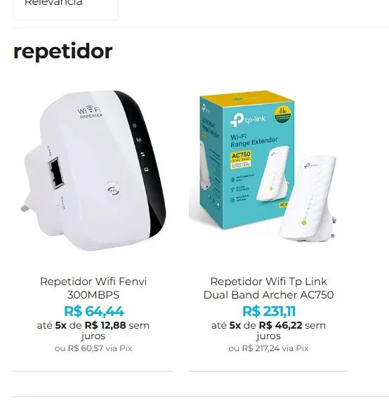Repetidor Wifi à partir de R$60,00 - Pronta Entrega