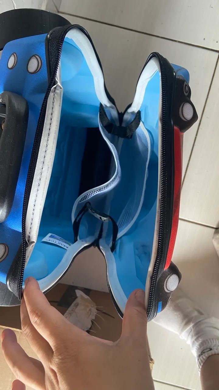 Mochila escolar com rodinhas  - Foto 5