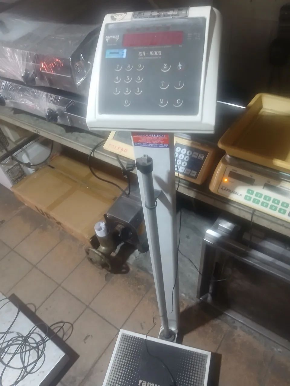 Balança eletrônica de plataforma 300kgs toledo  - Foto 2