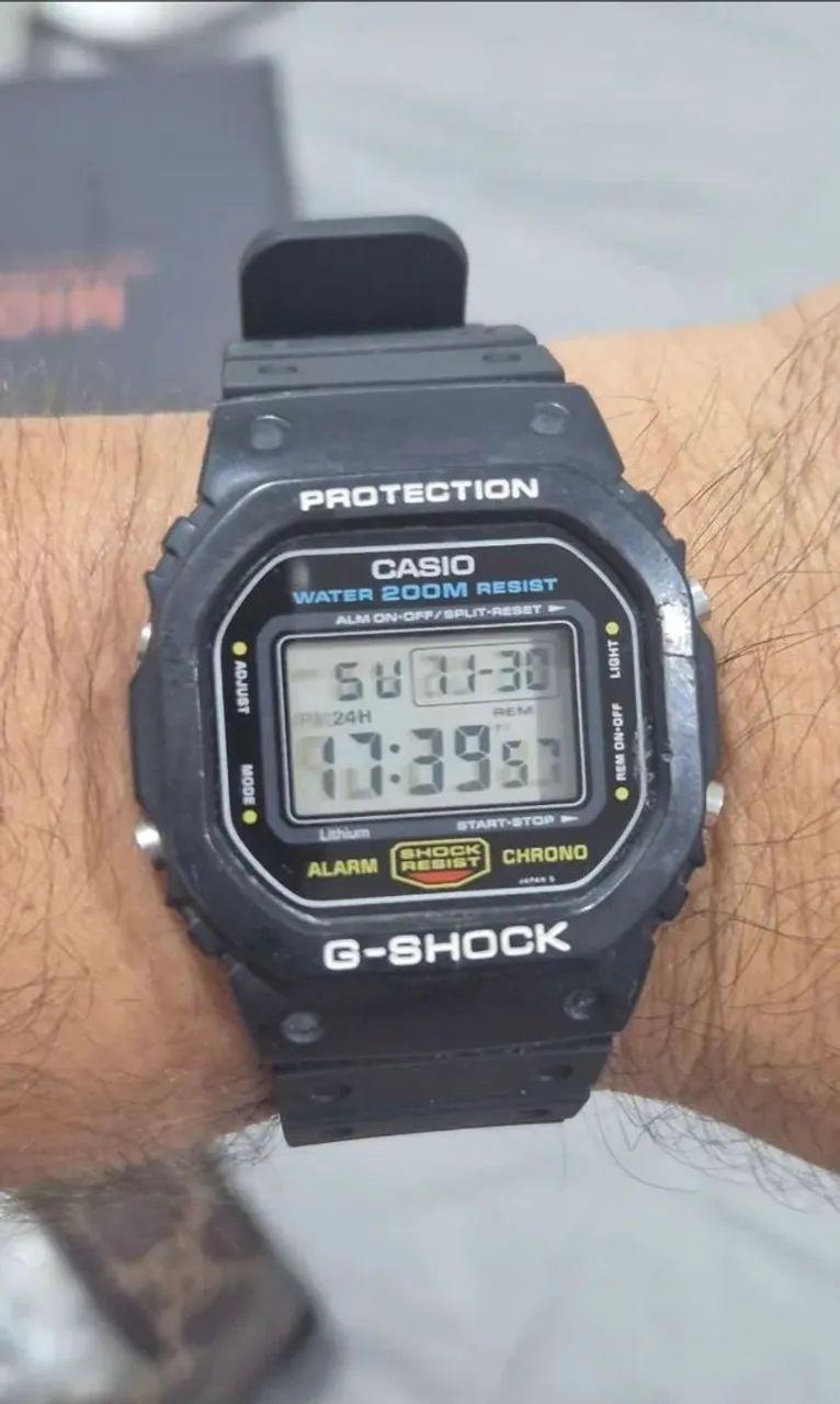 Relógio CASIO  GSHOCK  DW-5600   -   FUNDO ROSCA - Foto 2