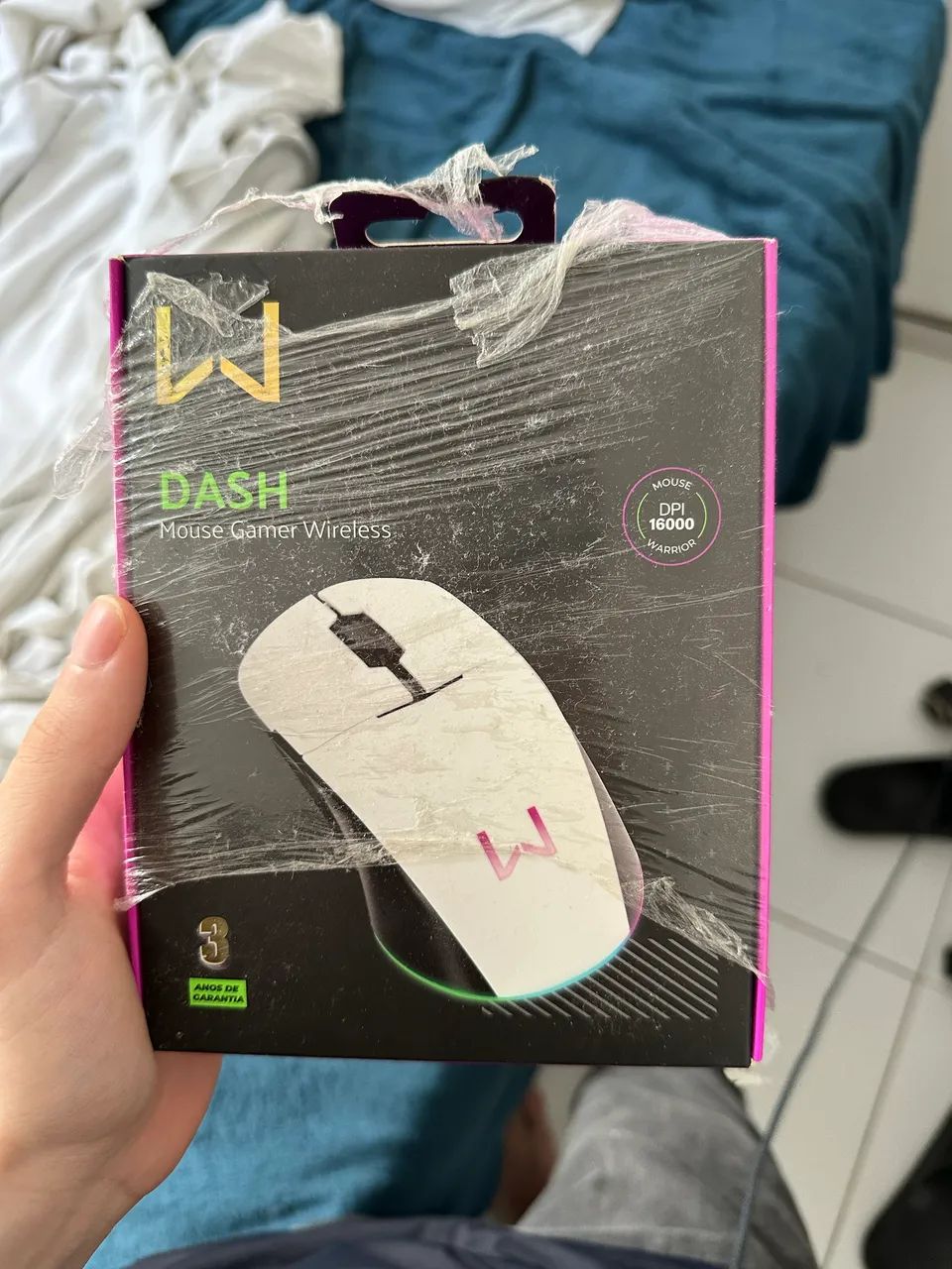 Mouse sem fio Warrior